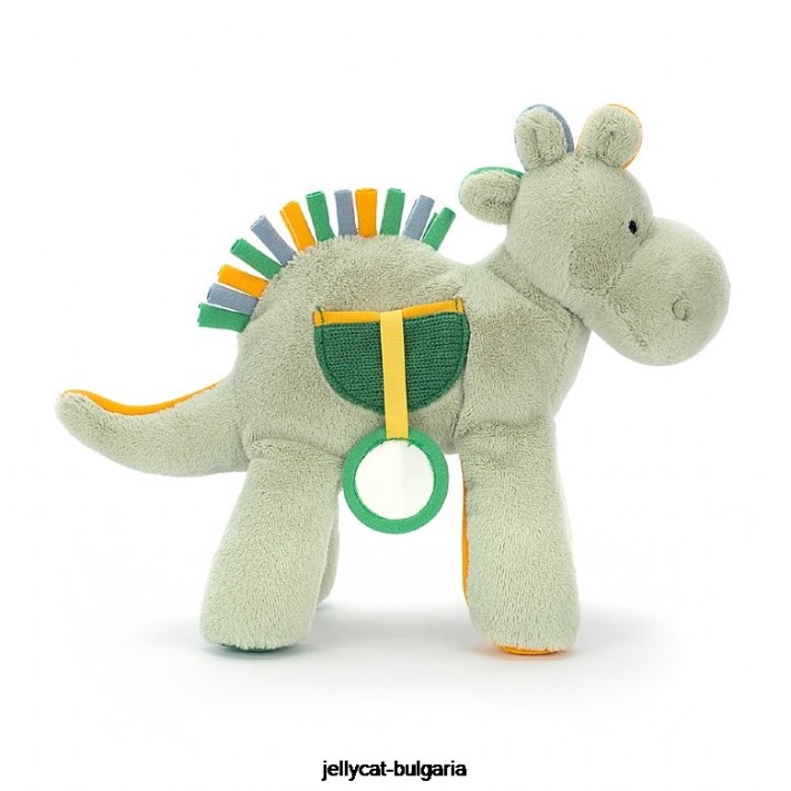 Jellycat Hračka na vykouknutí dino aktivity zelená 769 hračka