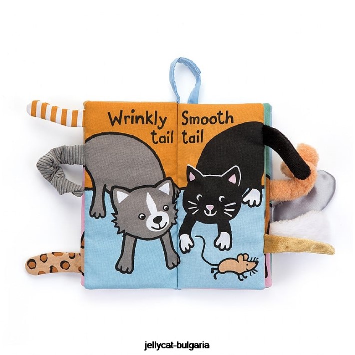 Jellycat Kitten tails activity book multi-colour 739 rezervovat