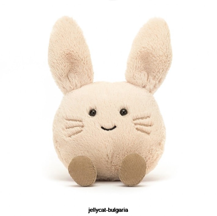 Jellycat amuseabean зайче бежово 119 играчка