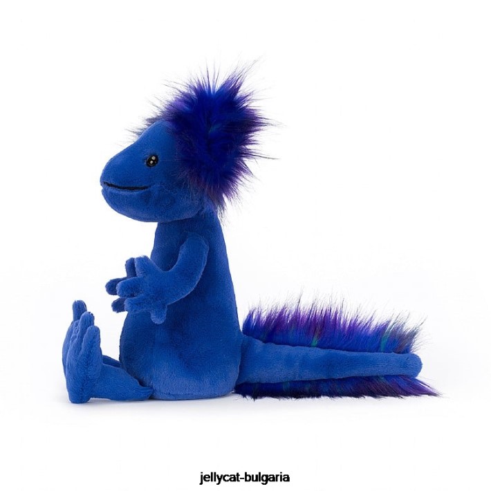 Jellycat andie axolotl blue 123 играчка