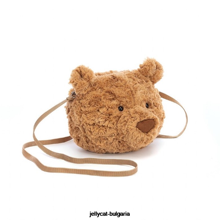 Jellycat bartholomew bear taška hnědá 670 Taška