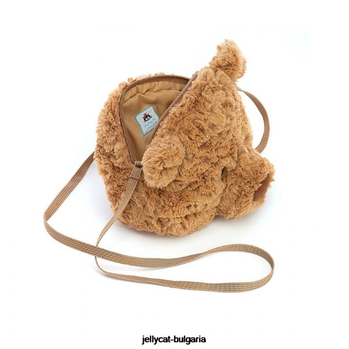 Jellycat bartholomew bear taška hnědá 670 Taška