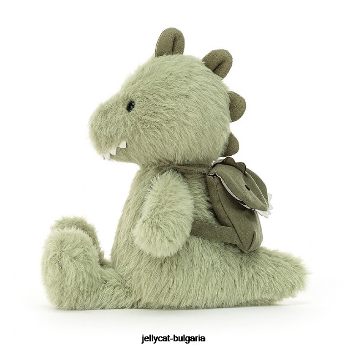 Jellycat batoh dino zelený 617 hračka