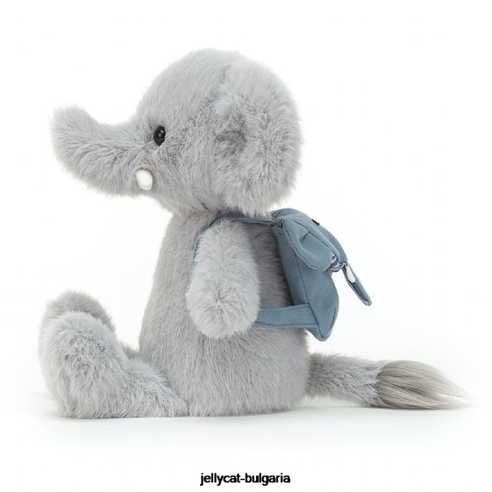 Jellycat batoh sloní šedý 618 hračka