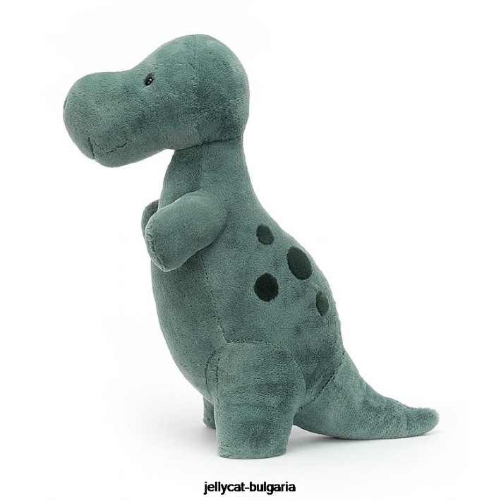 Jellycat big pettie t-rex green 479 играчка