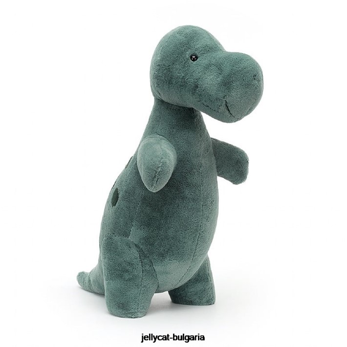 Jellycat big pettie t-rex green 479 играчка