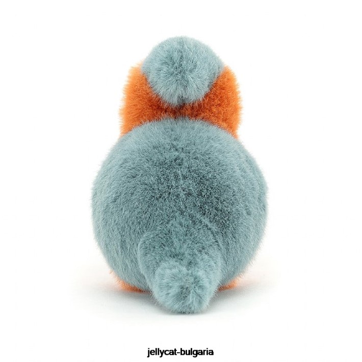 Jellycat birdling kingfisher многоцветен 485 играчка