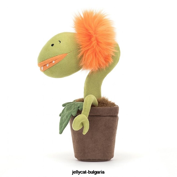 Jellycat carniflore tammie портокал 406 играчка