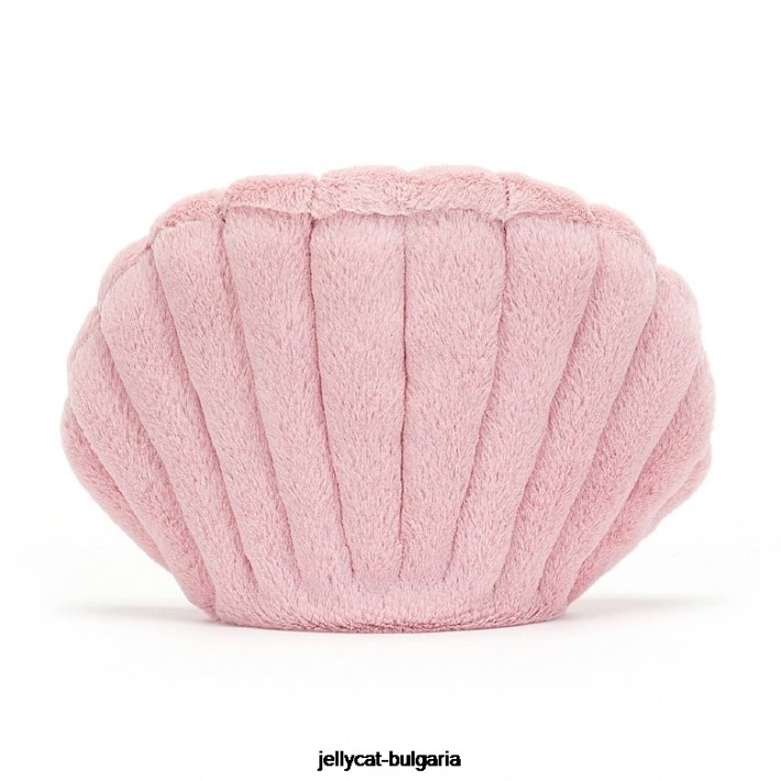 Jellycat clemmie clam beige 113 играчка