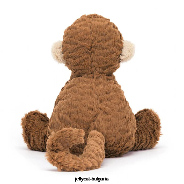 Jellycat fuddlewuddle opice hnědé a bílé 630 hračka
