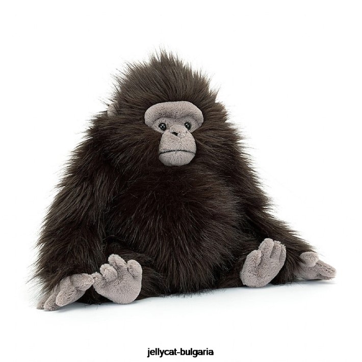 Jellycat gomez gorilla black 507 играчка