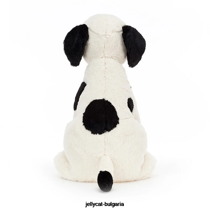 Jellycat harper pup черно и кремаво 440 играчка