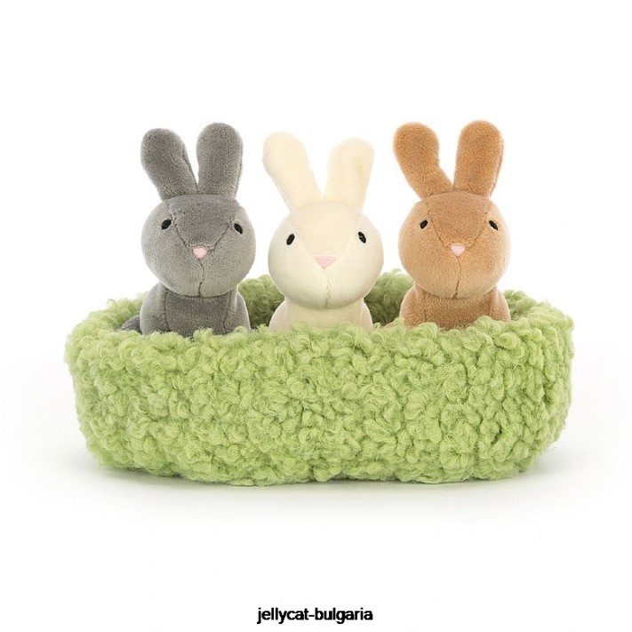 Jellycat hnízdící zajíčci vícebarevní 643 hračka