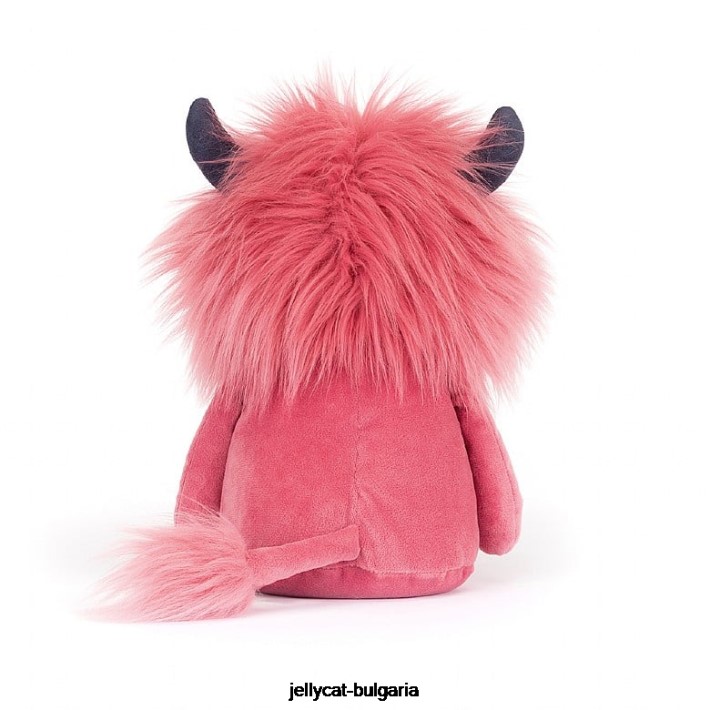 Jellycat jinx monster pink 382 играчка