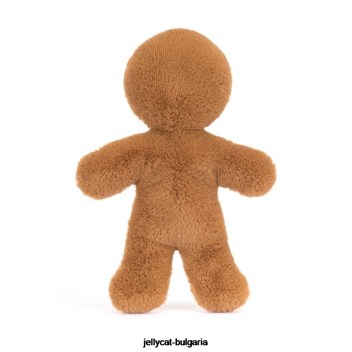 Jellycat jolly gingerbread fred beige 14 играчка