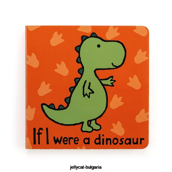 Jellycat kdybych byl dinosauří kniha vícebarevná 802 rezervovat