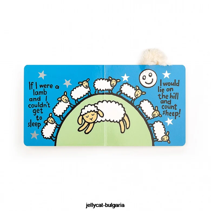 Jellycat kdybych byl jehněčí kniha vícebarevná 763 rezervovat
