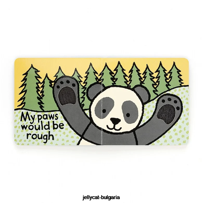 Jellycat kdybych byl pandí kniha vícebarevná 777 rezervovat