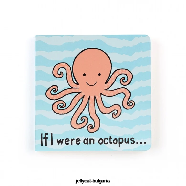 Jellycat kdybych byl vícebarevná kniha o chobotnici 760 rezervovat