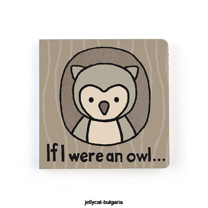 Jellycat kdybych byl vícebarevná kniha sovy 699 rezervovat