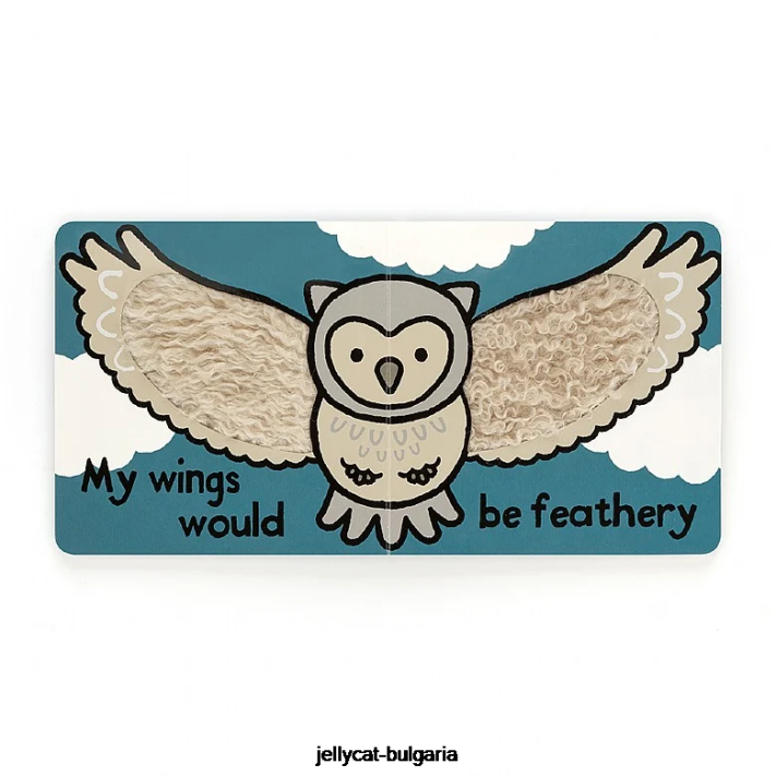 Jellycat kdybych byl vícebarevná kniha sovy 699 rezervovat