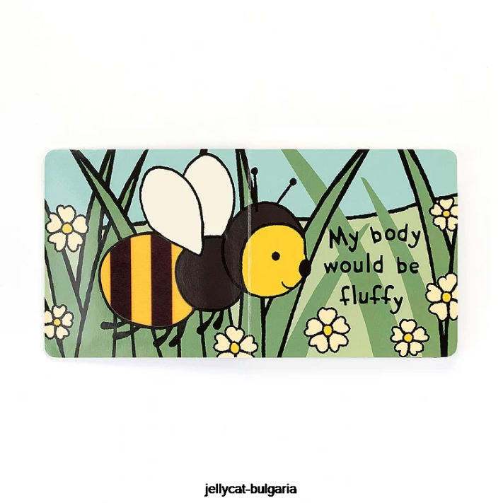 Jellycat kdybych byl včelí kniha a stydlivá včela vícebarevná 795 rezervovat