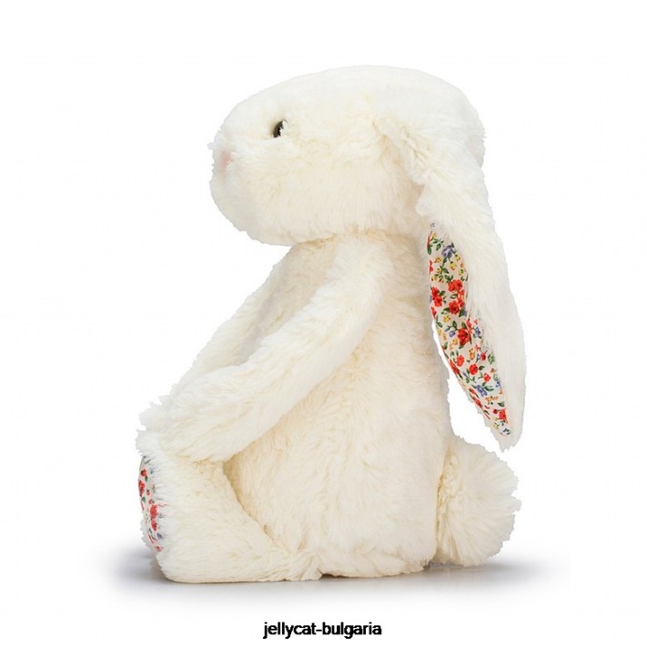 Jellycat krém zajíček z květů 587 hračka