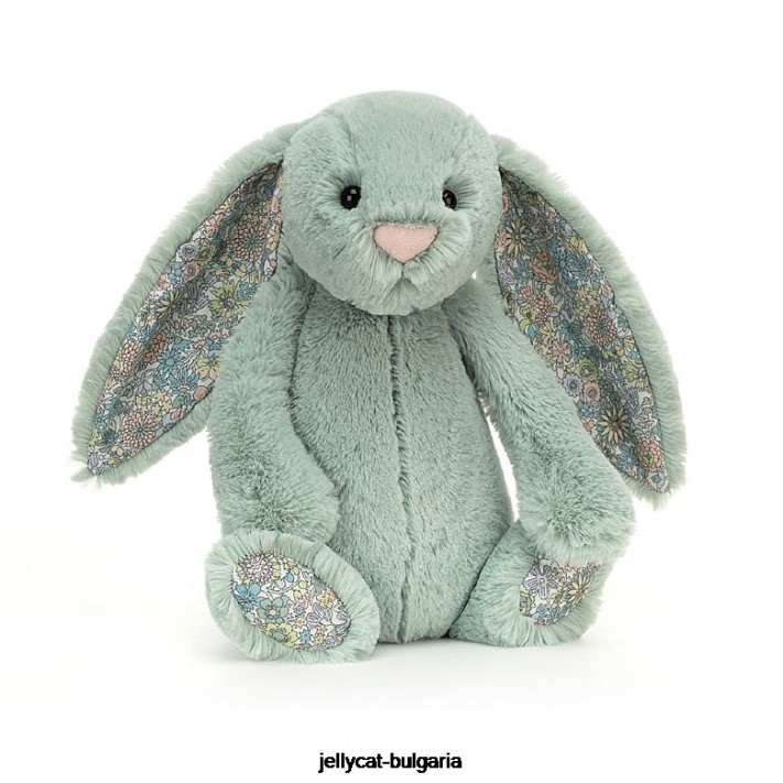 Jellycat květ šalvěj zajíček zelený 616 hračka