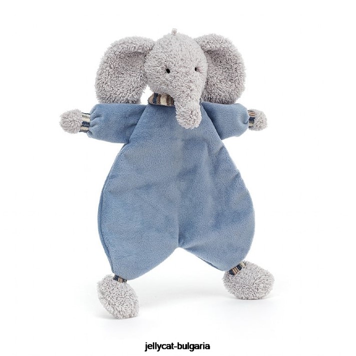 Jellycat lingley sloní dudlík šedý 701 hračka
