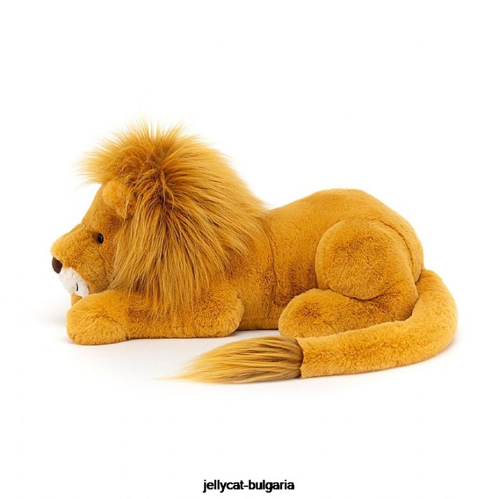 Jellycat louie lev pomeranč 568 hračka