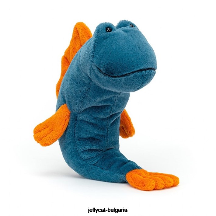 Jellycat mack mudskipper blue 411 играчка