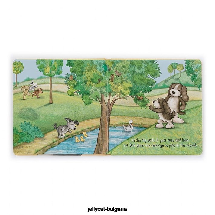 Jellycat můj táta a já kniha vícebarevná 683 rezervovat