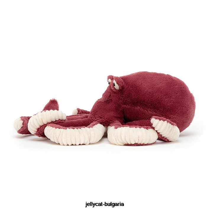 Jellycat obbie октопод червен 391 играчка