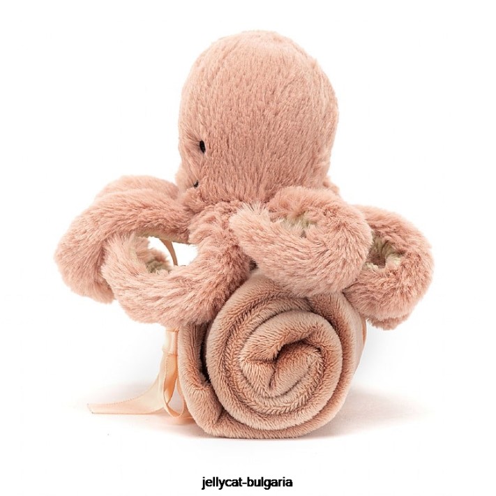 Jellycat odell chobotnice dudlík meruňka 768 hračka