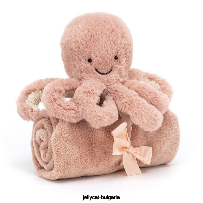 Jellycat odell chobotnice dudlík meruňka 768 hračka