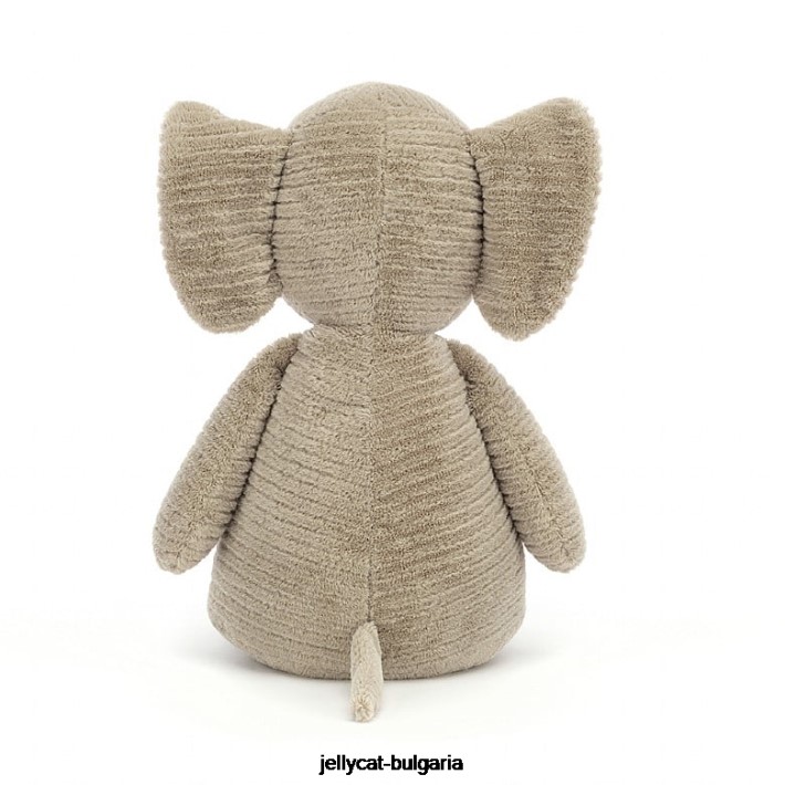 Jellycat quaxy elephant grey 427 играчка