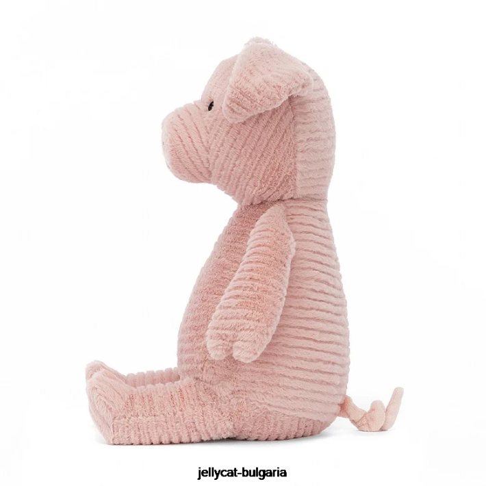 Jellycat quaxy розово прасе 368 играчка