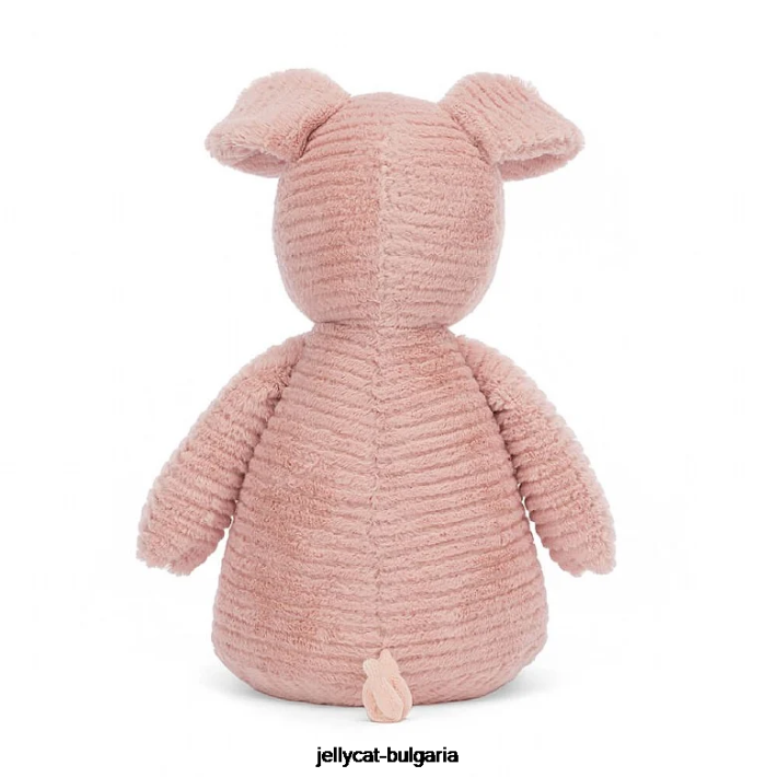 Jellycat quaxy розово прасе 368 играчка