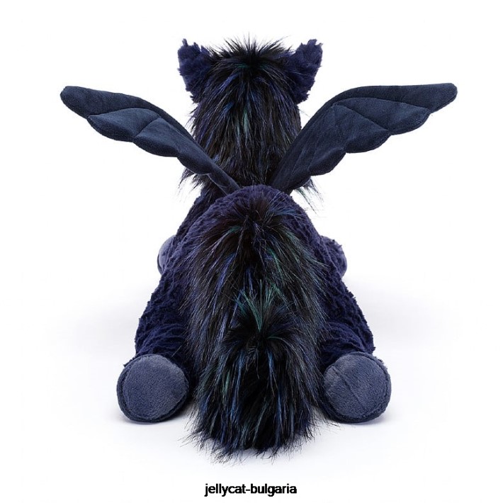 Jellycat seraphina pegasus blue 439 играчка