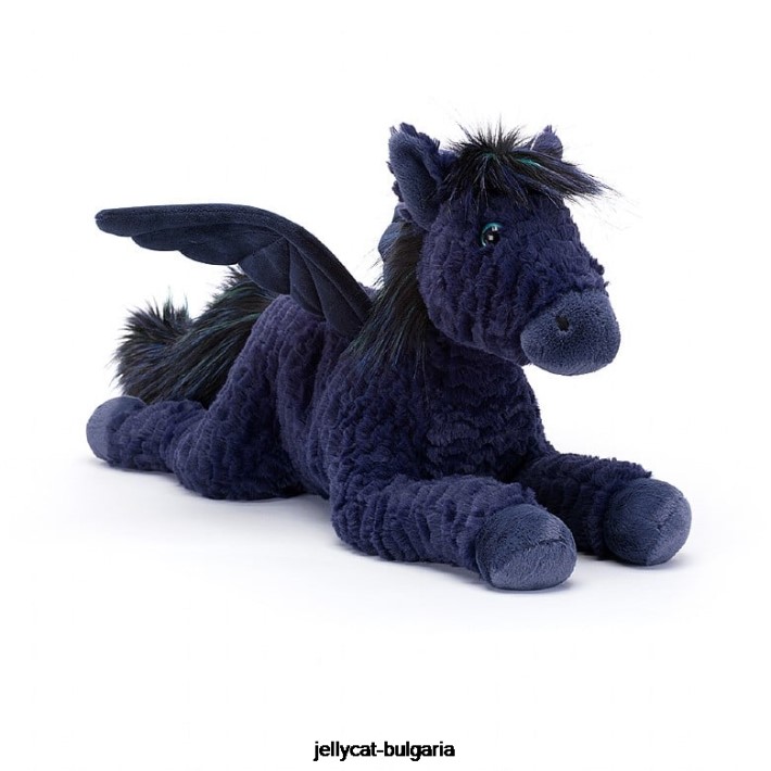 Jellycat seraphina pegasus blue 439 играчка