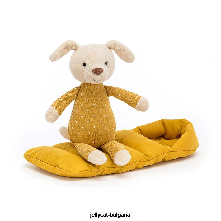 Jellycat snuggler puppy бежово 343 играчка