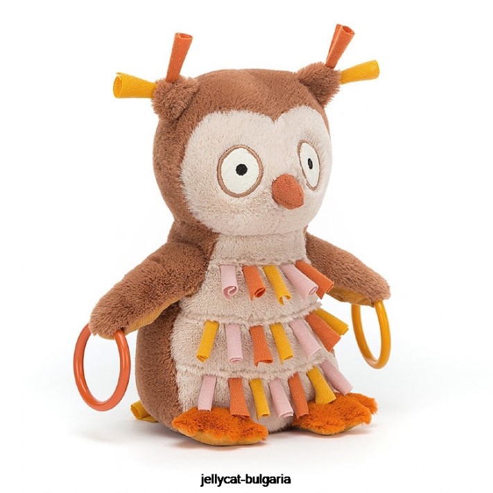 Jellycat sova happyhoop vícebarevná 717 hračka