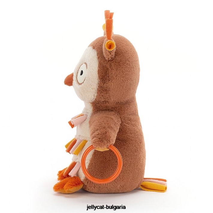 Jellycat sova happyhoop vícebarevná 717 hračka