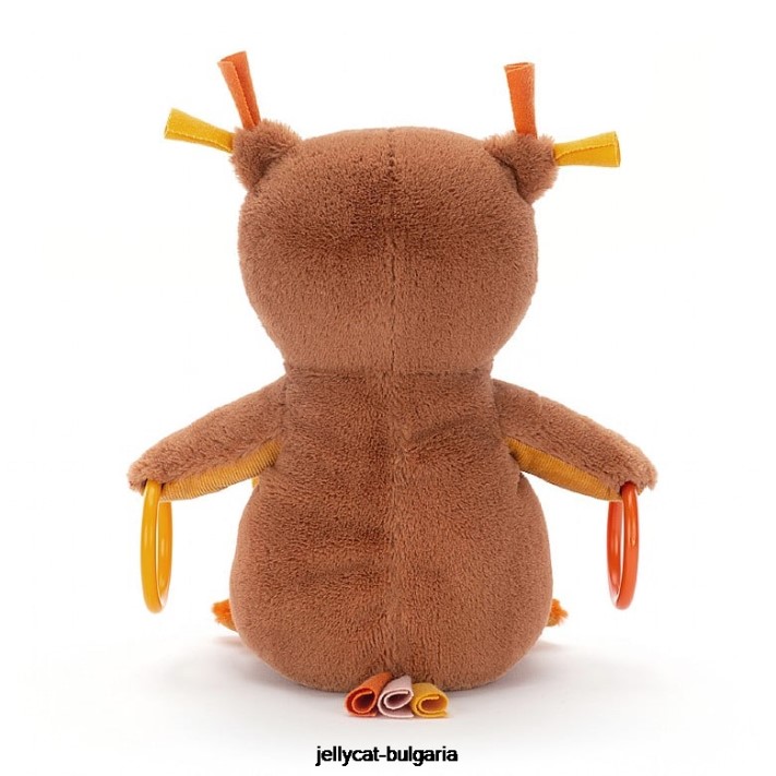 Jellycat sova happyhoop vícebarevná 717 hračka