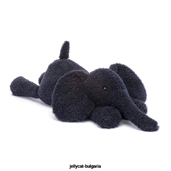 Jellycat splootie слонско синьо 463 играчка