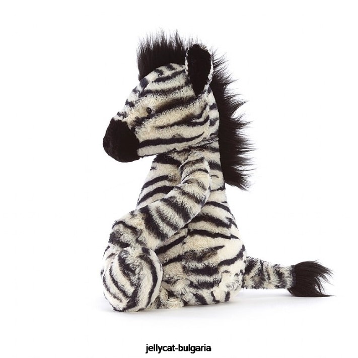 Jellycat stydlivá zebra černá a bílá 611 hračka