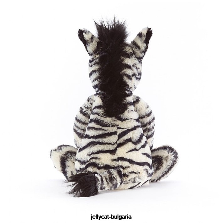 Jellycat stydlivá zebra černá a bílá 611 hračka