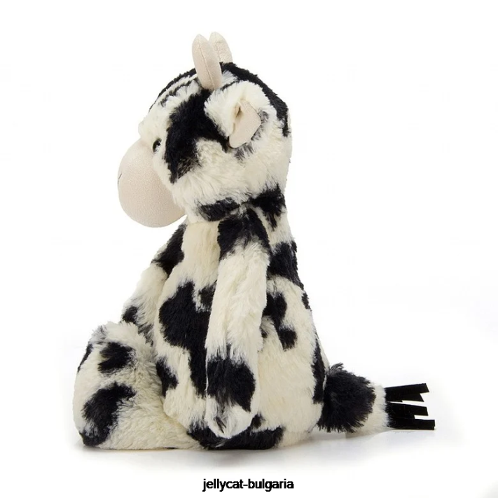 Jellycat stydlivé tele černé a bílé 607 hračka