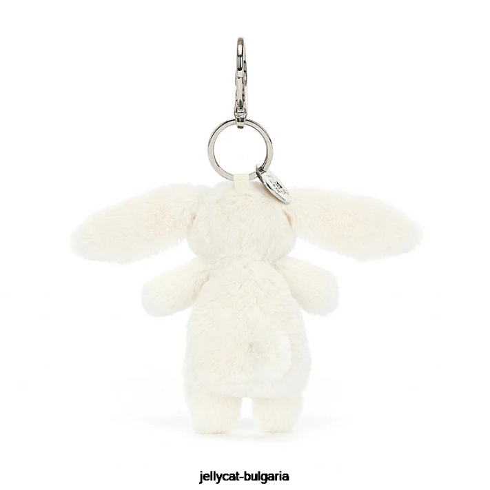 Jellycat stydlivý bunny bag charm cream 566 doplněk