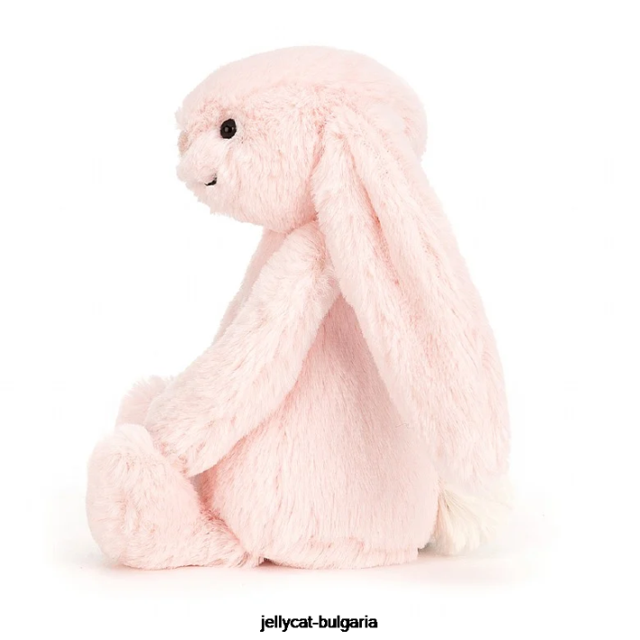 Jellycat stydlivý králíček chrastítko růžové 709 hračka